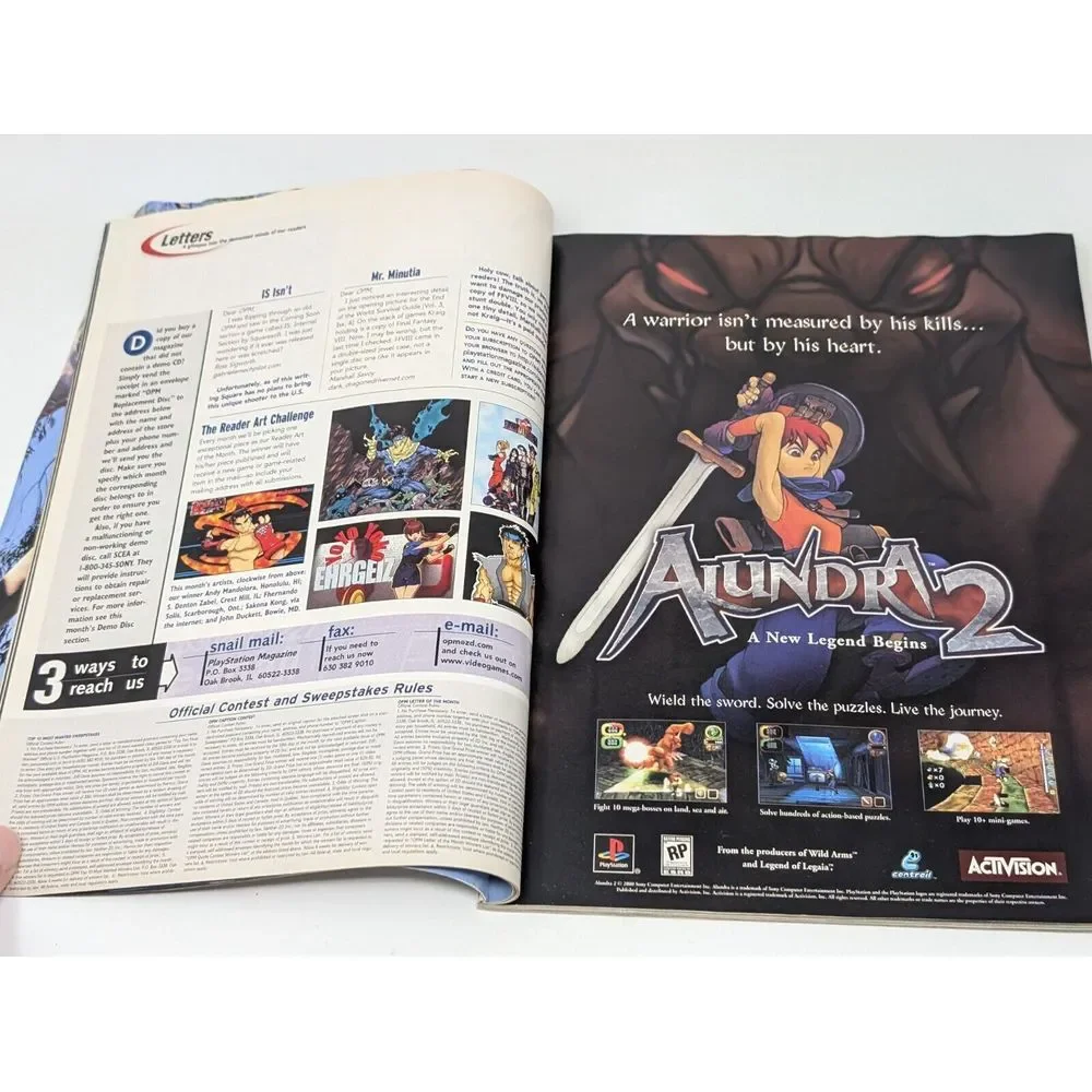 PlayStation Magazine Volume 3 Issue 5 February 2000‎ Vintage WWF Wrestling